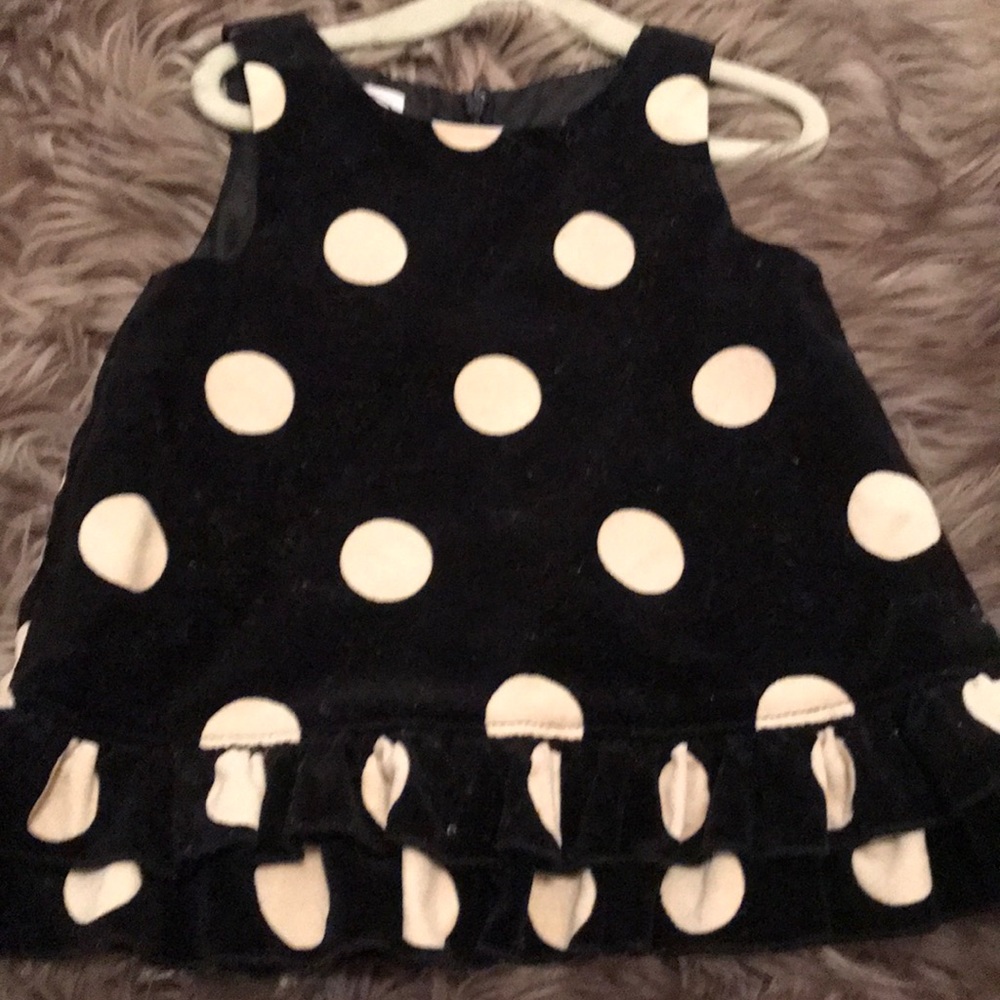 Velvet Polka Dot Dress!